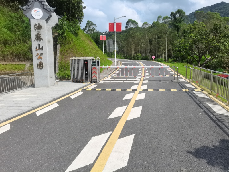 廣州油麻山公園引入智能車輛識別系統